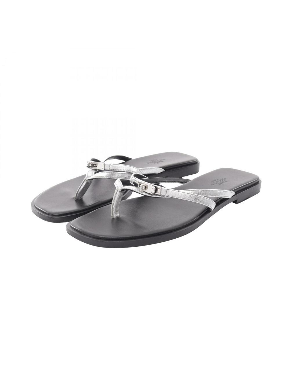 Hermes Miss Flat Flip Flops Sandals #373675H12B